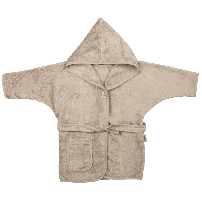 Timboo badjas okergeel 8-10 jaar Feather grey