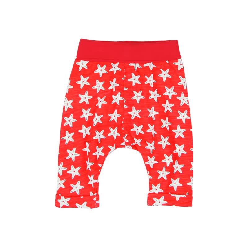 Boboli babybroekje across the sea rood Maat 92