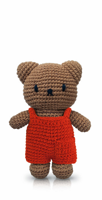 Just Dutch boris handgemaakt overall Orange