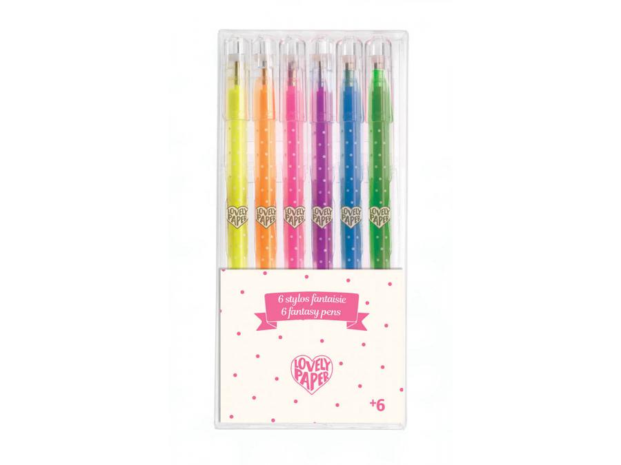 Djeco gelpennen stylos fluo 4+