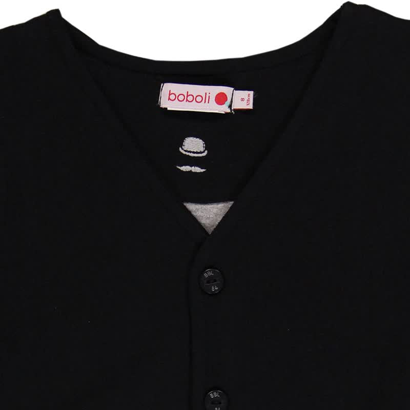 Boboli gilet zwart