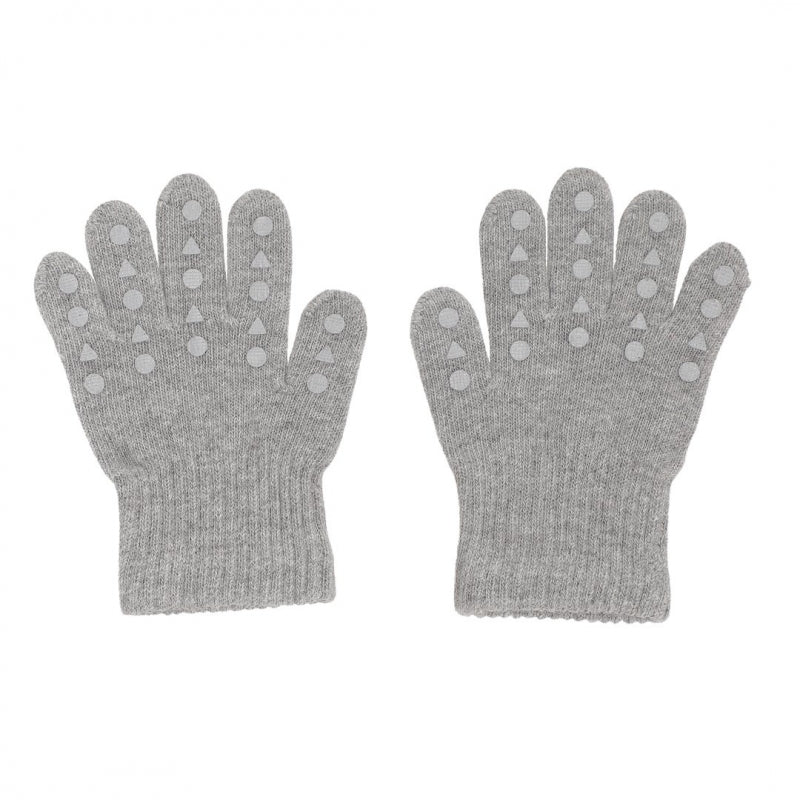 gobabygo antisliphandschoenen grijs melee 2-3 Jaar
