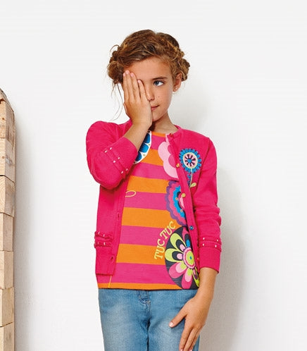 Tuctuc hooded sweatshirt flamingo 92