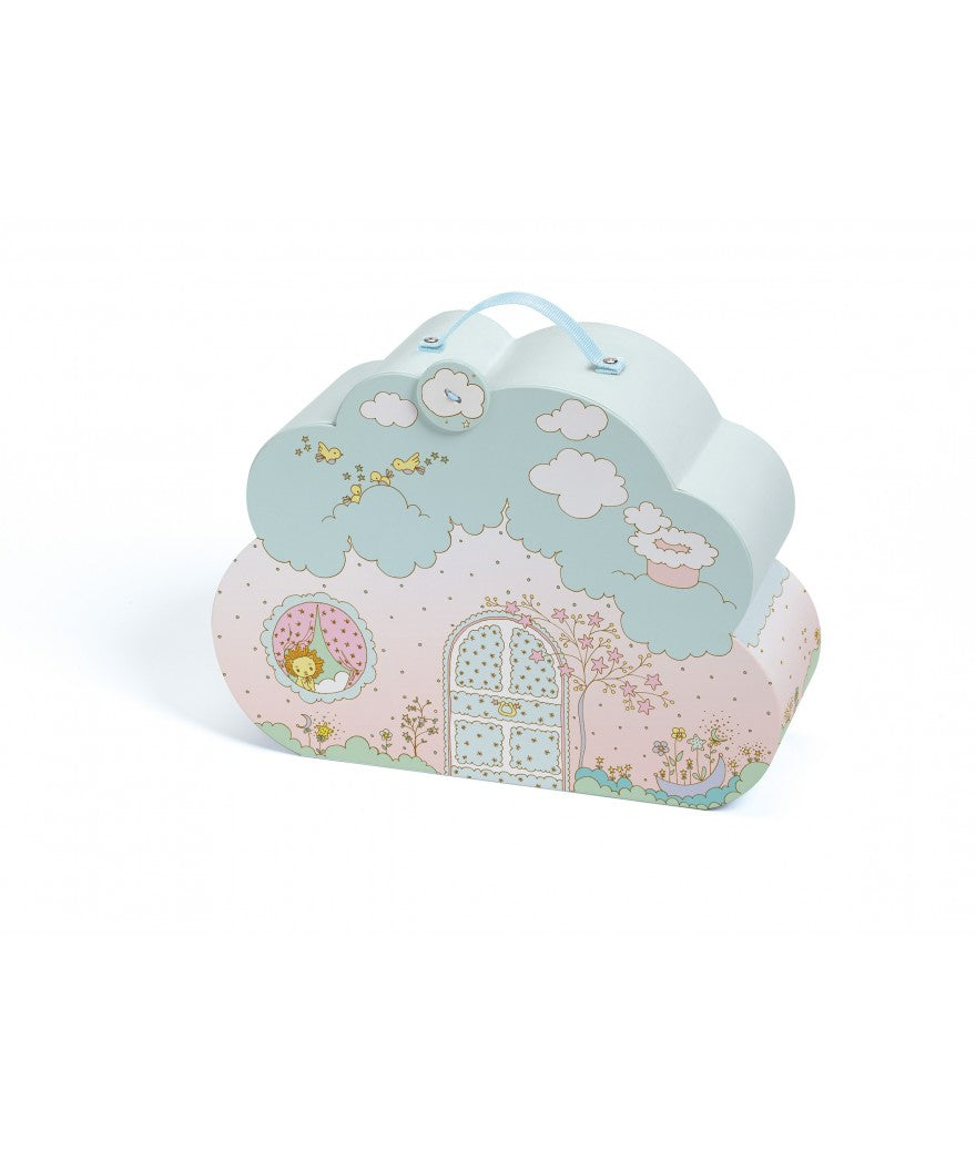 Djeco poppenhuiskoffer sunny en mia 4+