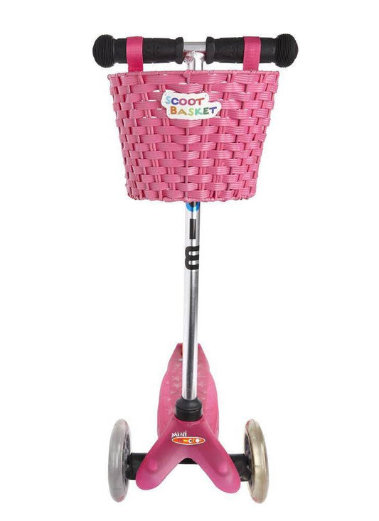 Micro step stepmandje roze 2+