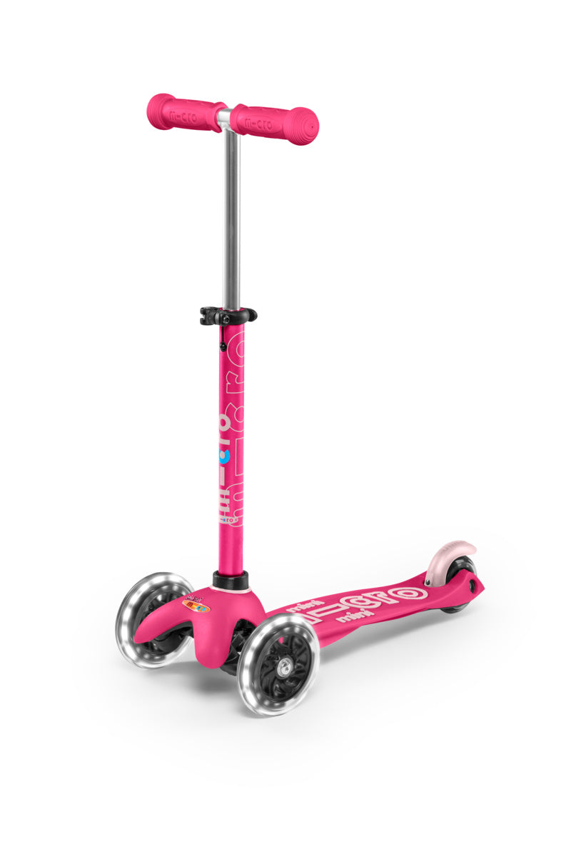 Micro step MINI deluxe roze LED 2+