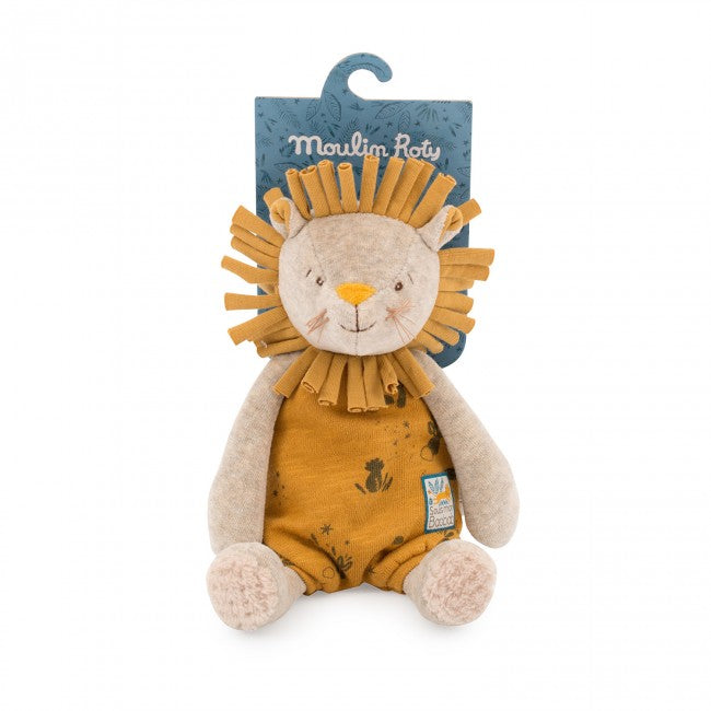 Moulin Roty muziekdoosje knuffel leeuw baobab 0+