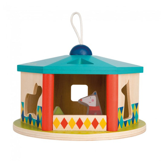 Moulin Roty vormenstoof yurt Les Zig et Zag +1