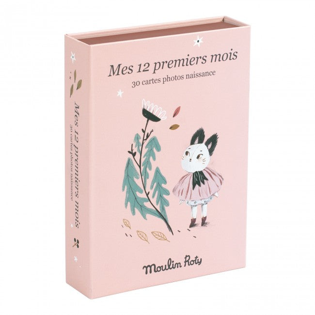 Moulin Roty Mijn eerste 12 maanden kaarten Après la pluie