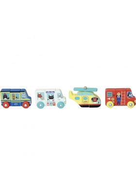 Vilac Magnetic trucks 2+