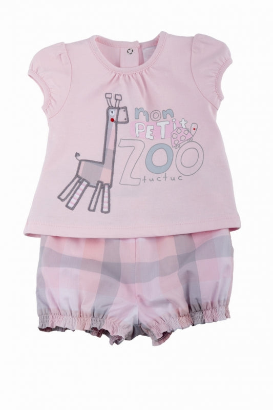 tuctuc kledingset mon petit zoo 56 cm Maat 56