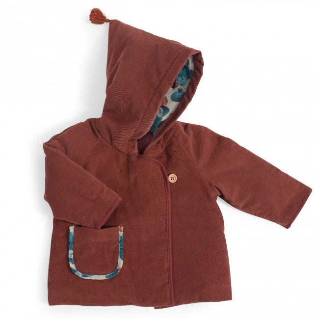 Moulinroty manteau chris rouge sous mon baobab